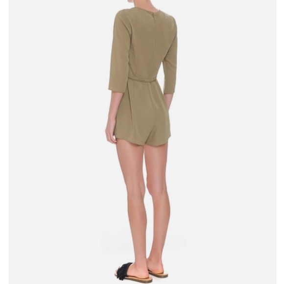 THE FIFTH LABEL MAVERICK PLAYSUIT, KHAKI S - Picture 3 of 13